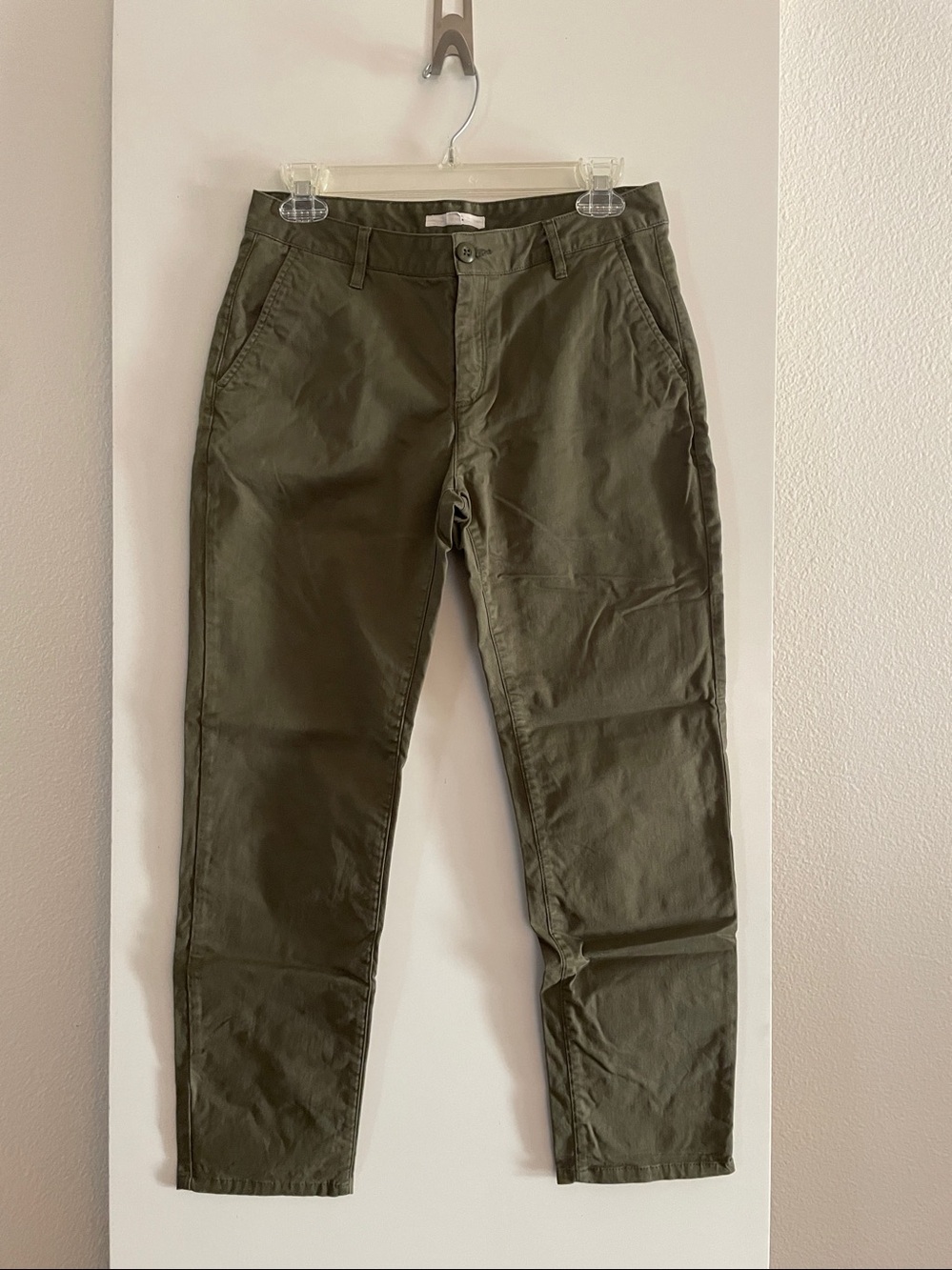 VANS Cotton Khakis Low Rise Straight Leg Utility Casual Pants